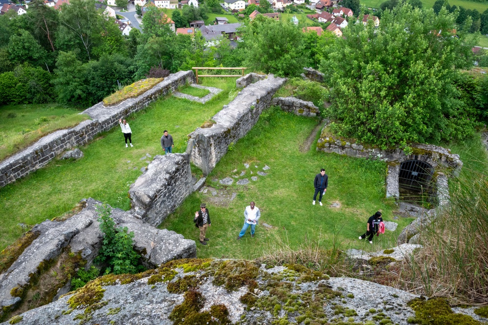 7th ATC Soldiers and Civilians Visit Flossenburg Concentration Camp