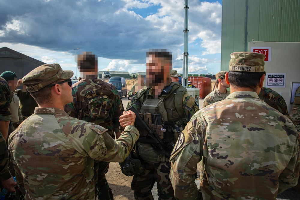 U.S. Soldiers Train and Graduate Lithuanian Riflemen's Union Commandos