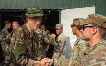 U.S. Soldiers Train and Graduate Lithuanian Riflemen's Union Commandos