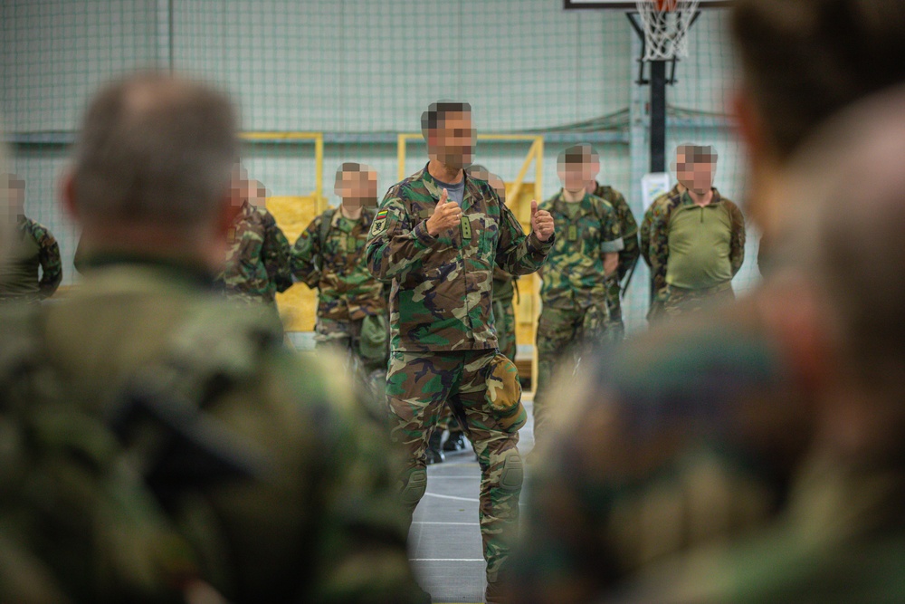 U.S. Soldiers Train and Graduate Lithuanian Riflemen's Union Commandos