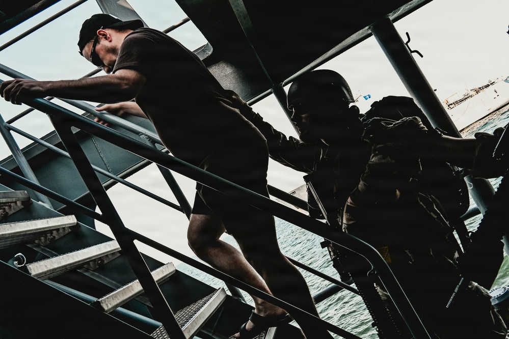 NATO Allies Conduct Visit, Board, Search And Seizure Training on Polish Vessel During BALTOPS