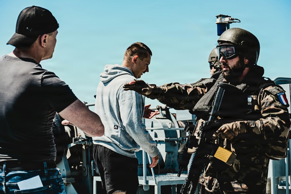 NATO Allies Conduct Visit, Board, Search And Seizure Training on Polish Vessel During BALTOPS