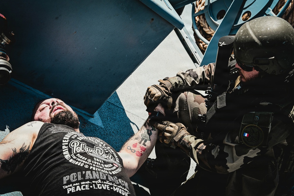NATO Allies Conduct Visit, Board, Search And Seizure Training on Polish Vessel During BALTOPS