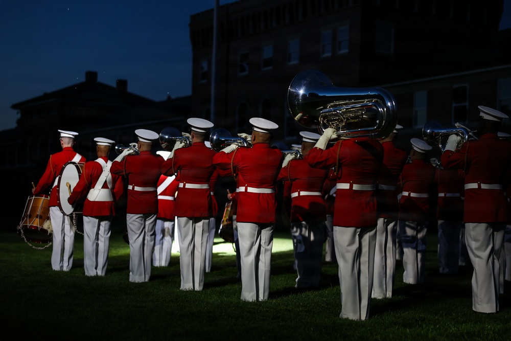 ROK CMC attends MBW Evening Parade