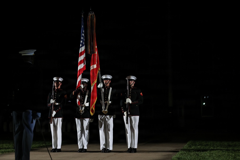 ROK CMC attends MBW Evening Parade