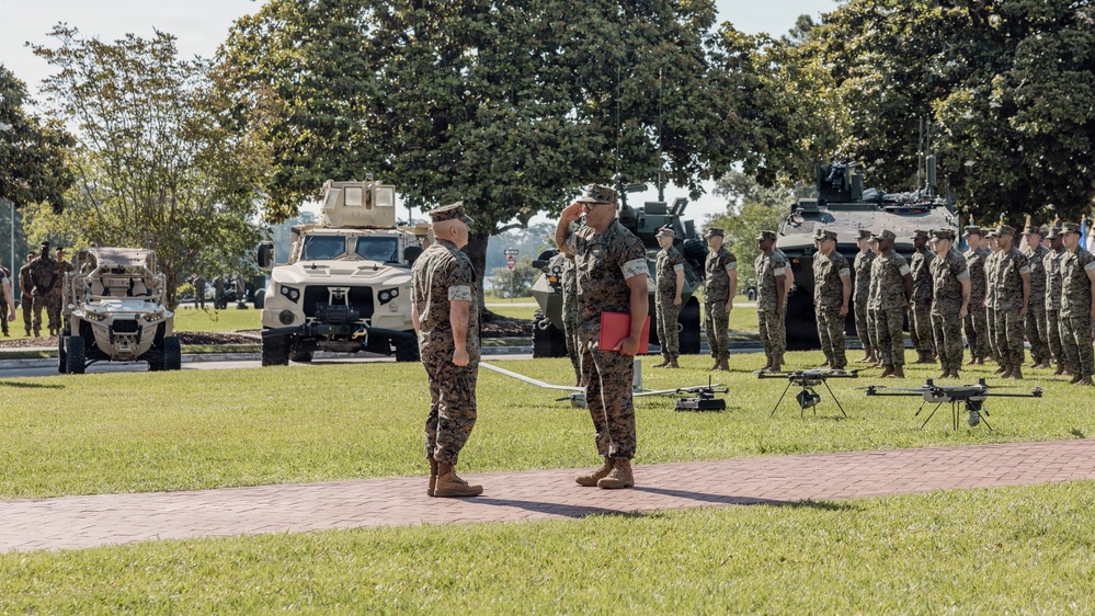 2nd Marine Division Relief and Appointment