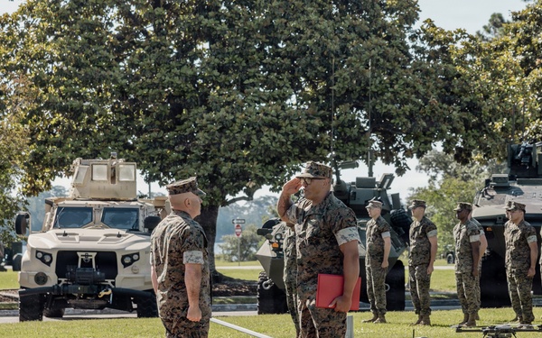 2nd Marine Division Relief and Appointment