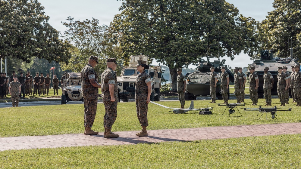 2nd Marine Division Relief and Appointment