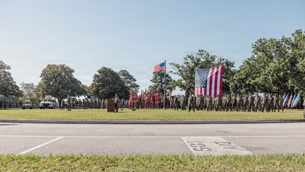 2nd Marine Division Relief and Appointment