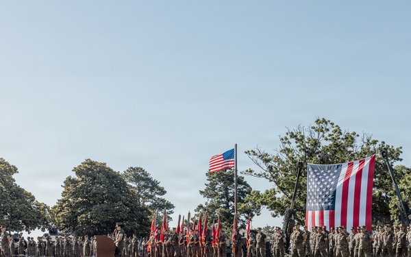 2nd Marine Division Relief and Appointment