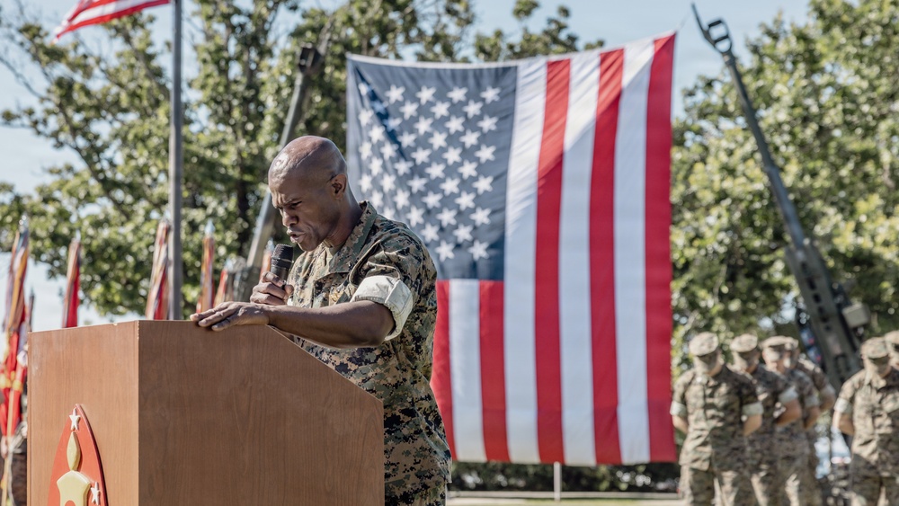 2nd Marine Division Relief and Appointment