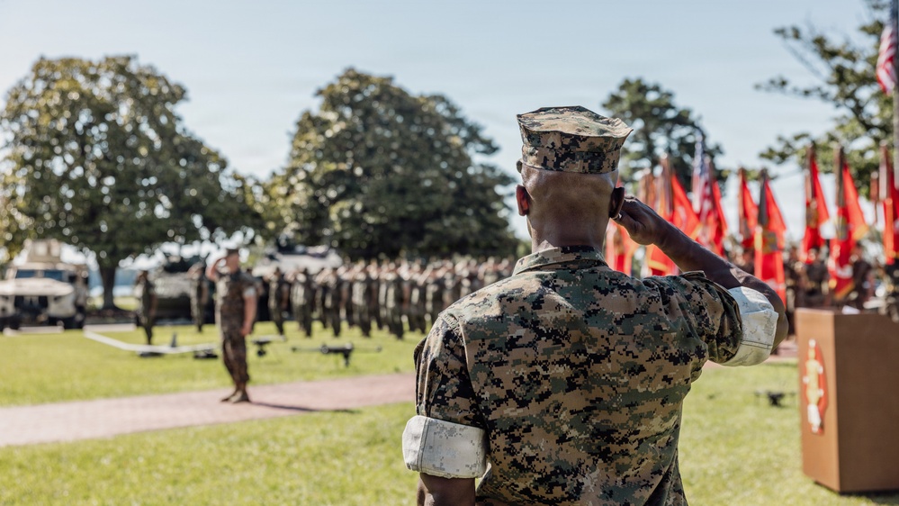 2nd Marine Division Relief and Appointment