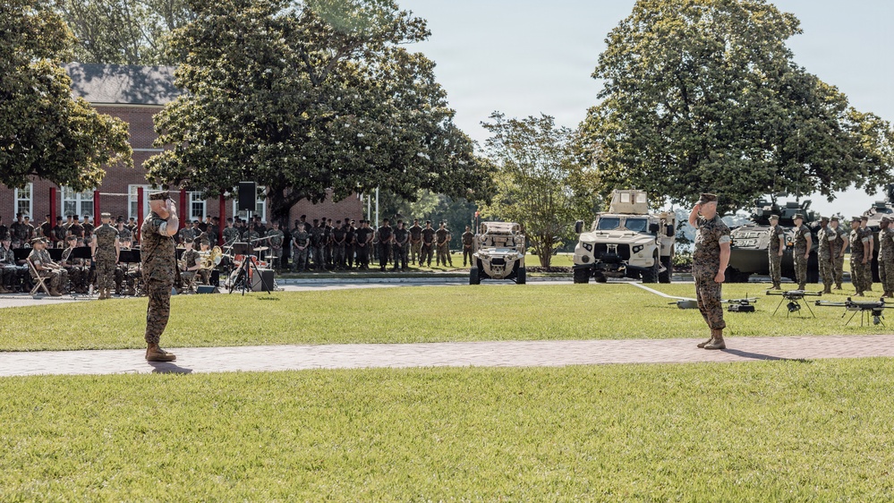 2nd Marine Division Relief and Appointment