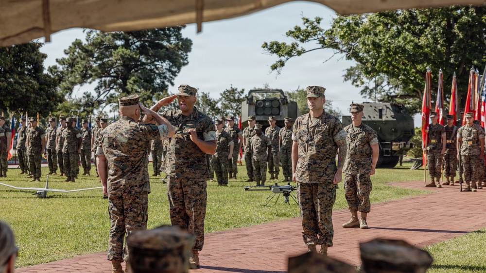 2nd Marine Division Relief and Appointment
