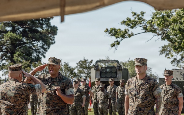 2nd Marine Division Relief and Appointment