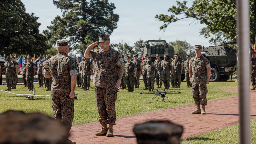 2nd Marine Division Relief and Appointment