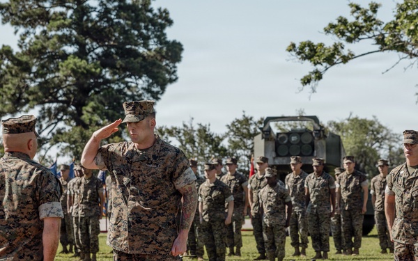 2nd Marine Division Relief and Appointment