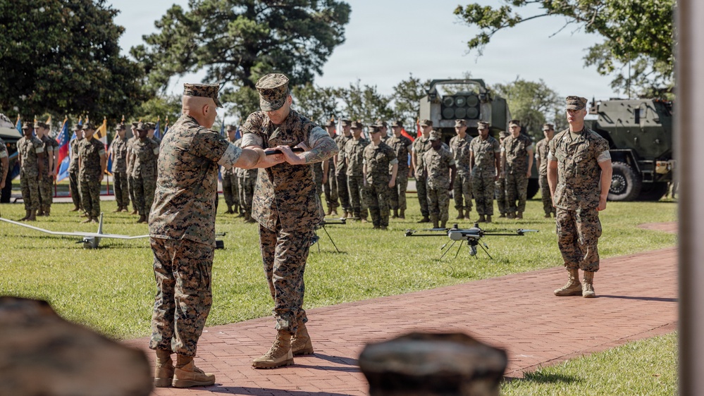 2nd Marine Division Relief and Appointment