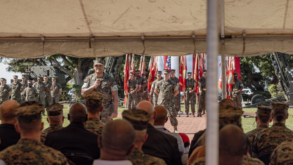2nd Marine Division Relief and Appointment