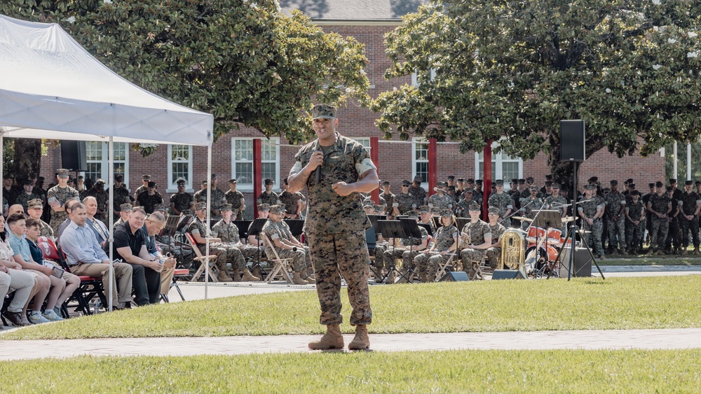 2nd Marine Division Relief and Appointment