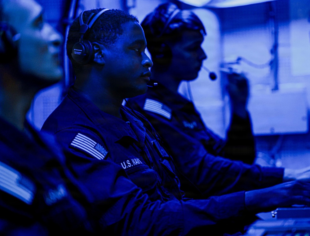 USS Mason Watchstanding