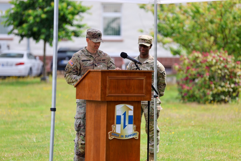 21st Special Troops Battalion Transfer of Responsibility