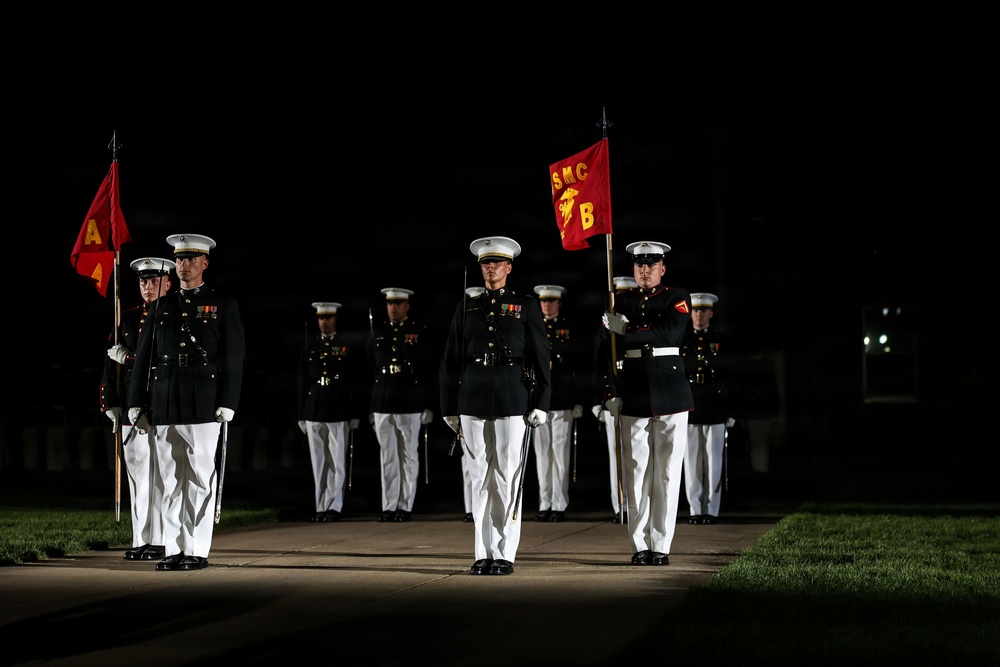 ROK CMC attends MBW Evening Parade