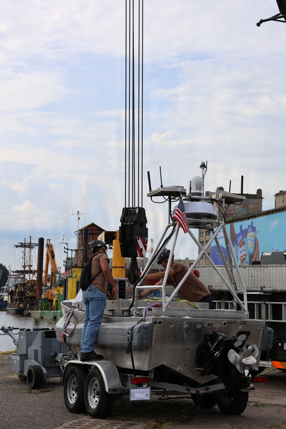 USVRON 3 operate GARCs in Baltic Sea during BALTOPS 2026