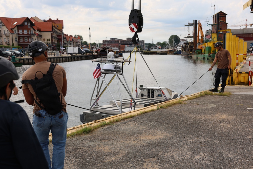 USVRON 3 operate GARCs in Baltic Sea during BALTOPS 2026