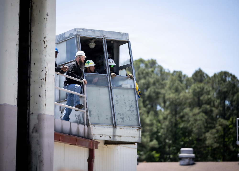 COMSC Visits MSC's Underway Replenishment Center (MUTC)