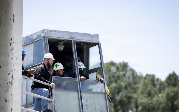 COMSC Visits MSC's Underway Replenishment Center (MUTC)