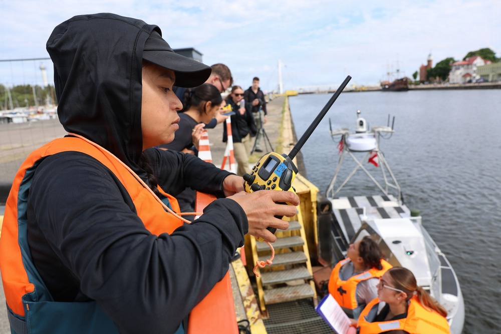 USVRON 3 operate GARCs in Baltic Sea during BALTOPS 2026