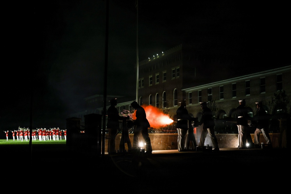 ROK CMC attends MBW Evening Parade