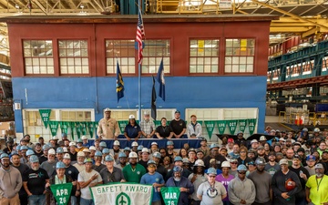 Code 938 Shops Awarded March and April 2026 Safety Flags