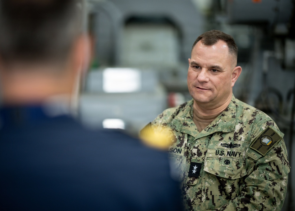 COMSC Visits MSC's Underway Replenishment Center (MUTC)