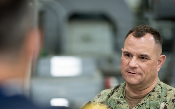 COMSC Visits MSC's Underway Replenishment Center (MUTC)