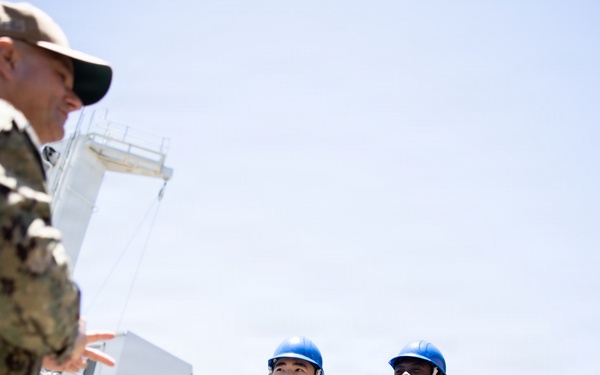 COMSC Visits MSC's Underway Replenishment Center (MUTC)