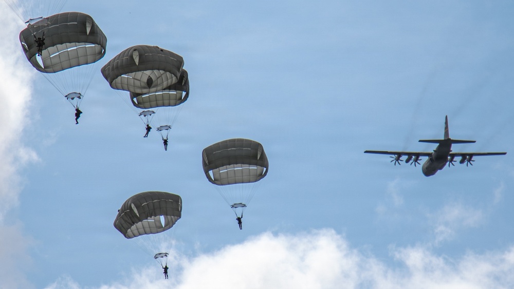 US, Allied paratroopers jump at historic drop zone in Normandy for D-Day 82