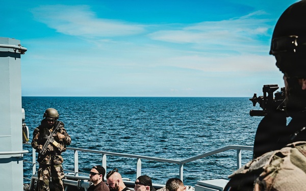 NATO Allies Conduct Visit, Board, Search And Seizure Training on Polish Vessel During BALTOPS