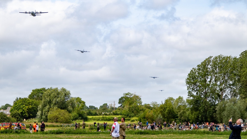 US, Allied paratroopers jump at historic drop zone in Normandy for D-Day 82