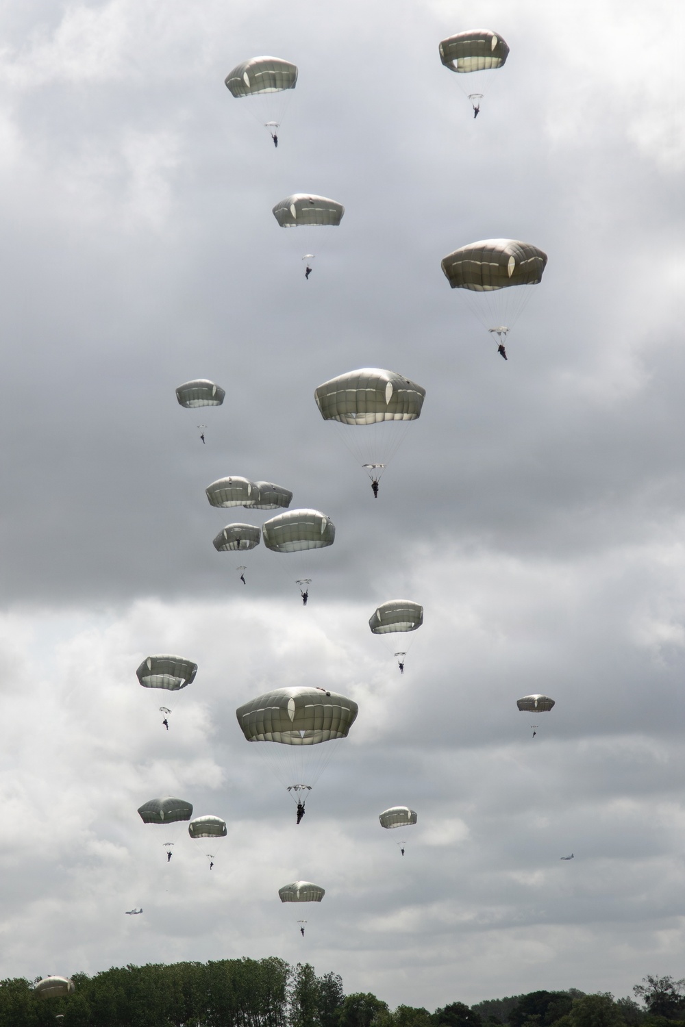 US, Allied paratroopers jump at historic drop zone in Normandy for D-Day 82