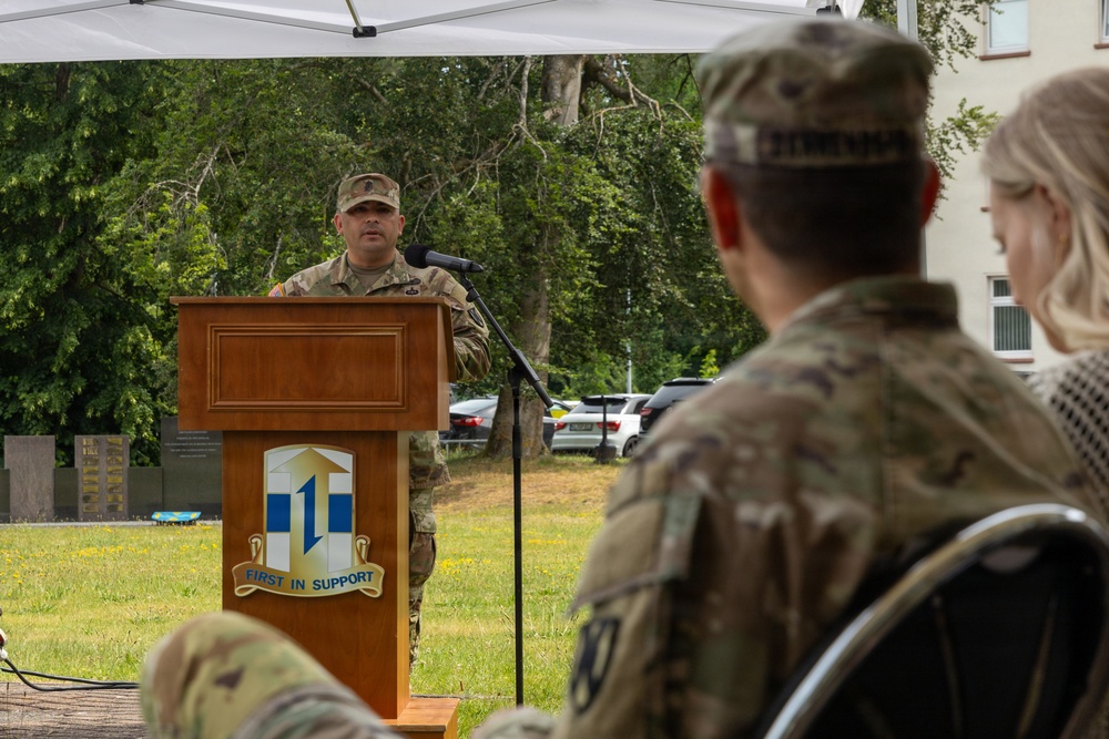 21st Special Troops Battalion Transfer of Responsibility