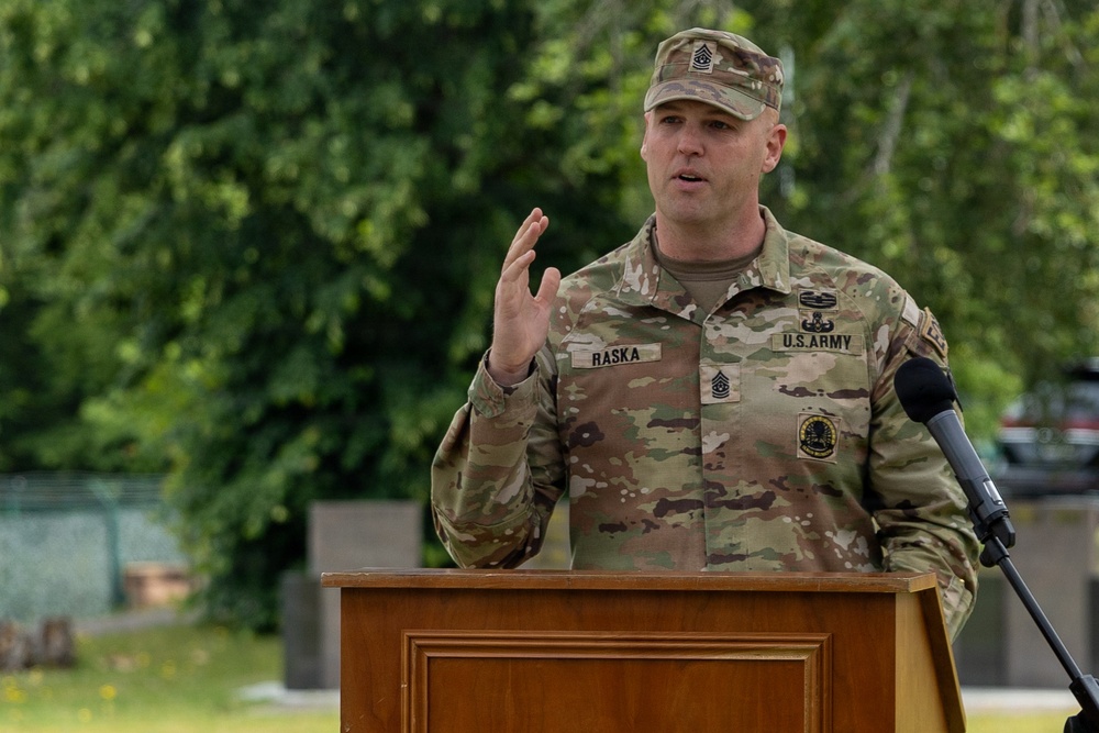 21st Special Troops Battalion Transfer of Responsibility