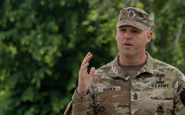 21st Special Troops Battalion welcomes new command sergeant major