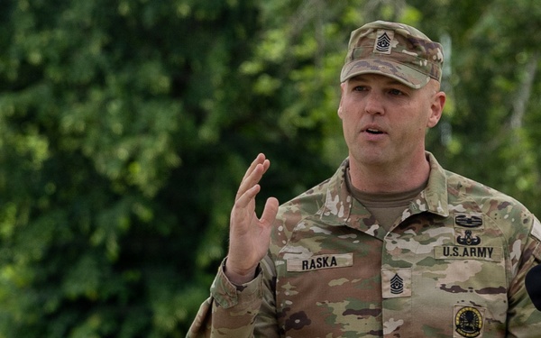 21st Special Troops Battalion Transfer of Responsibility