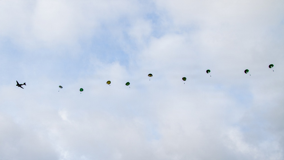 US, Allied paratroopers jump at historic drop zone in Normandy for D-Day 82