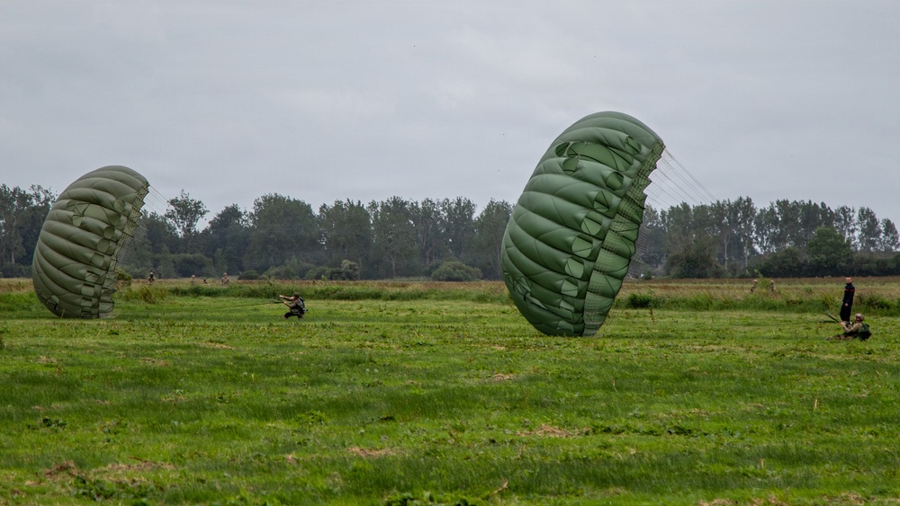 US, Allied paratroopers jump at historic drop zone in Normandy for D-Day 82