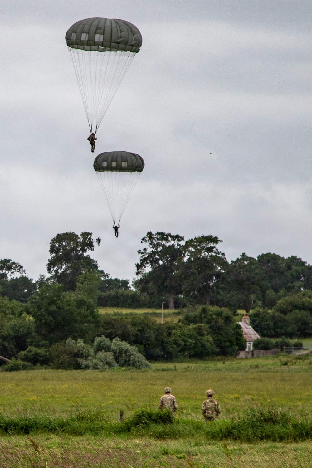 US, Allied paratroopers jump at historic drop zone in Normandy for D-Day 82