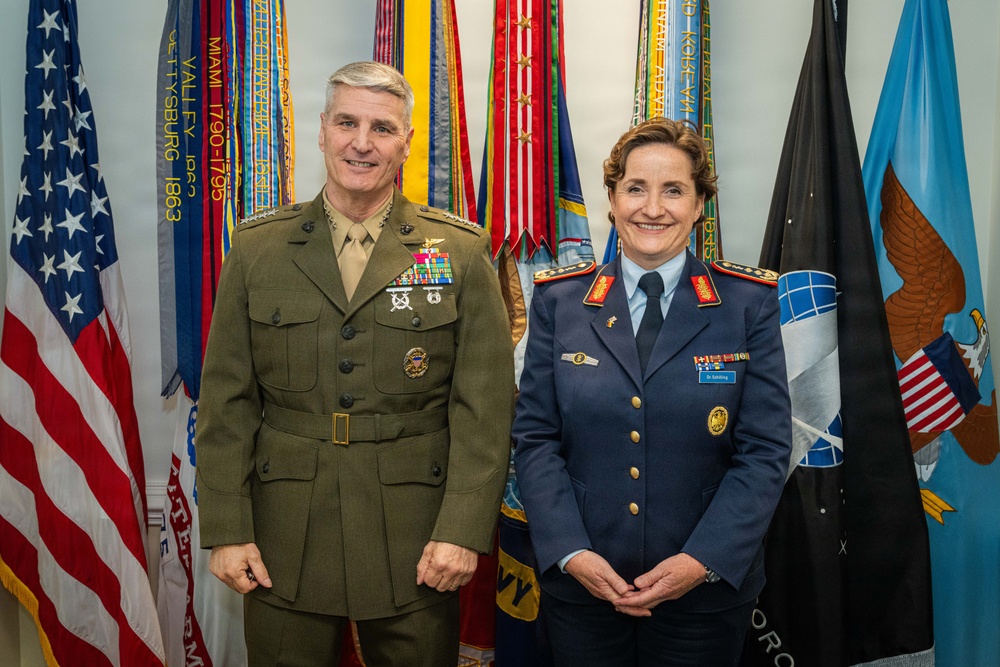 VCJCS Meeting with LTG (Dr.) Nicole Schilling, German VCHOD