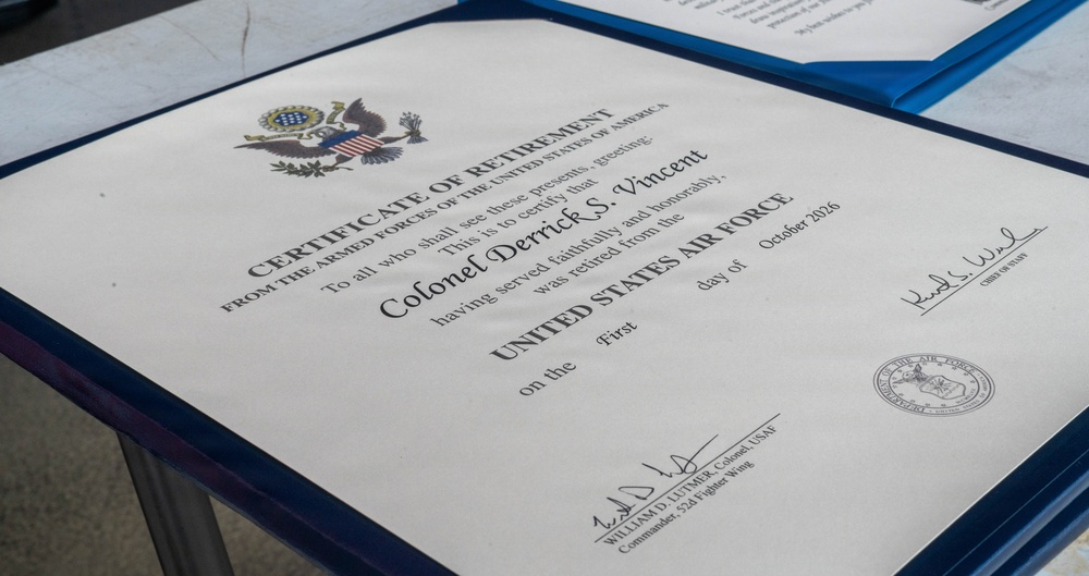 52nd Operations Group bids farewell to commander after 25 years of service